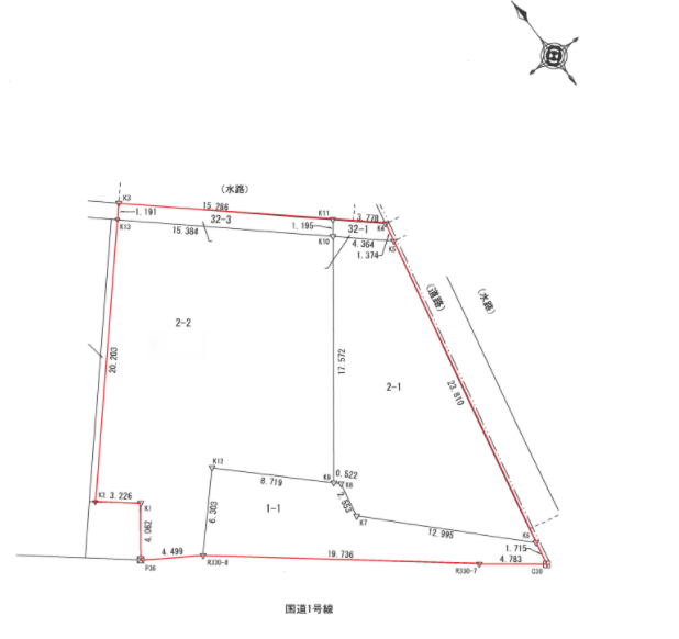 売地情報【岡崎市・国道沿い】